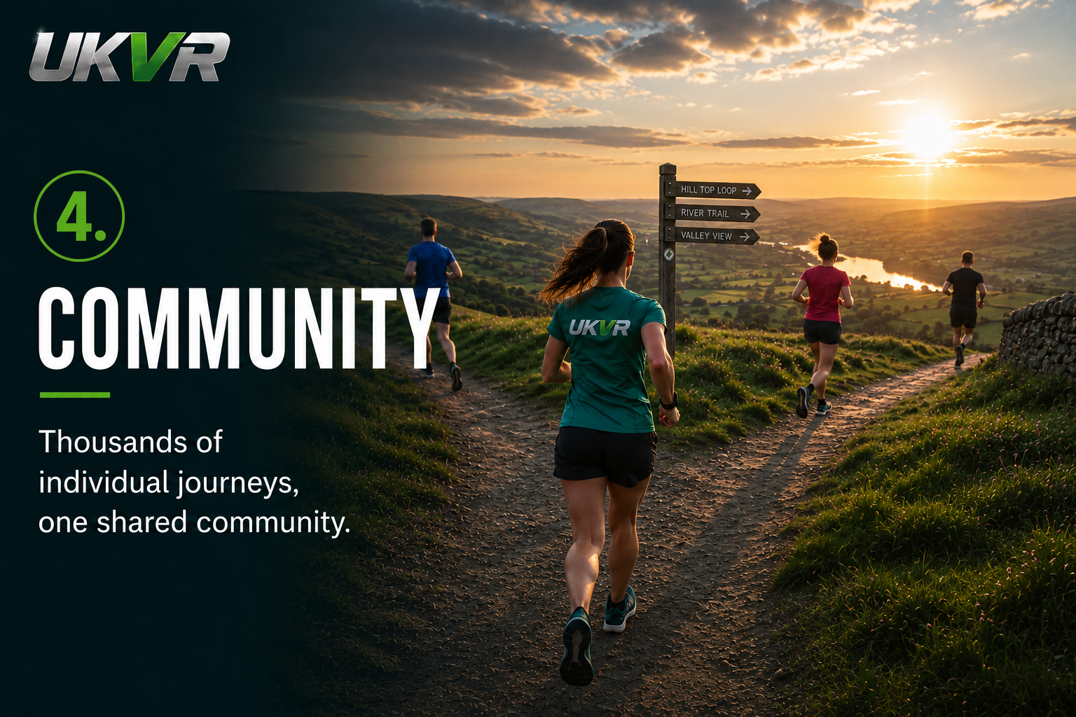 Community - thousands of individual journeys, one shared community.